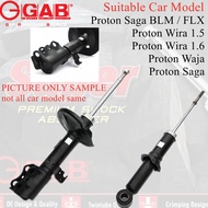 GAB Absorber - Proton Saga / Saga BLM / FLX / Waja / Wira 1.5 / Wira 1.6 Front / Rear - Gas / Oil  - 1Set (2pcs)