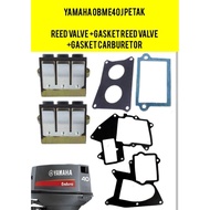 E40J PETAK Reed Valve +Gasket Reed Valve +Gasket carburetor 6F6-13610 2 stroke outboard engine part
