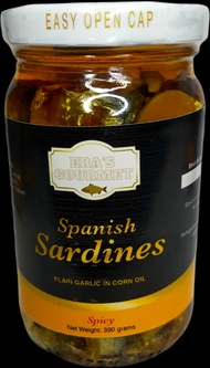 Era's Gourmet SPANISH SARDINES PLAIN GARLIC SPICY