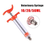 10ml 20ml Heavy duty Fiber glass syringe Animal Veterinary syringe for pig cattle sheep