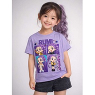 KPOPDEMON HUNTER RUMI CARTOON CHILDREN'S T-SHIRT HUNTRIX T-SHIRT KPOP CARTOON CHILDREN'S T-SHIRT RUM