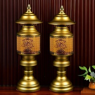 Buddha Headlight Guan Gong Dedicated Light Guan Er Ye God of Wealth Light Buddha Temple Light Lotus 