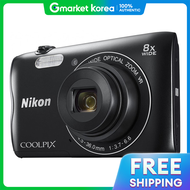 Nikon Camera Coolpix A300 + 64Gb Memory + Case + Reader K