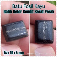 batu fosil galih kelor kendit serat perak no tapak jalak