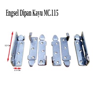 MB - 1 Set Engsel Tempat Tidur MC.115 / Engsel Dipan Kayu / Hak Sudut Ranjang
