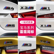 Suitable for M1 BMW M Logo M2 Car Logo M3 Modified M6 Logo X3X4X5X6M Car Sticker M4 Rear Tail Logo M