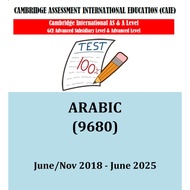 A Level Past Year Papers ( Arabic ) As & A2 (PAPER 2,3,4,5)