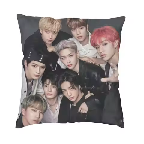 Stray Kids Soft Comfortable Pillowcase Stray Kids Magazine Sheltter Kpop Stay Bangchan Woojin Lee Kn