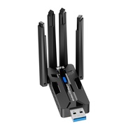 1800Mbps WiFi6 Network Adapter USB3.0 AX1800 Wireless LAN Receiver Dual Band 2.4GHz 5GHz with 4 X An