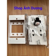 Sino Socket 2 Outlets 1 Switch and Floating Base