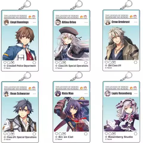 Anime Store The Legend of Heroes Trails into Reverie Lapis Altina SNS Acrylic Keychain Pendant Ornam