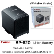 Canon BP-820 Lithium-Ion Single Battery Pack (1780mAh) VIXIA HF G10 G20 G21 G30 G40 G50 G60 G70 S21