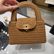 Chanel 26P 草編Kelly包