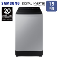 Samsung เครื่องซักผ้าฝาบน ระบบ INVERTER ขนาด 15 กิโลกรัม รุ่น WA15CG5441BYST