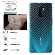 OPPO Reno 8T 8 Pro+ 7 7z 6 5z 5 4 3 Pro 2F 2Z 3D Clear Carbon Fiber Screen Protector