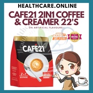 [PRODUCT OF SINGAPORE] CAFE 21 2IN1 INSTANT COFFEEMIX COLOMBIAN ARABICA COFFEE 12G 22 INDIVIDUAL STI