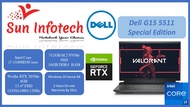[Brand New] DELL G15 5511 Special Edition Gaming Laptop 15.6 inch FHD | i7-11800H | 16GB RAM | 512GB SSD | GeForce RTX 3050-Ti | WIN 10 HOME | 2 YEARS WARRANTY BY DELL