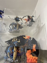 6隻One piece 一番賞 凱多龍A+last賞 三災 路飛