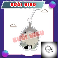 Acrylic baby shark Keychain cute shark Accessories for Handbags