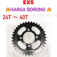 HONDA EX5 REAR SPROCKET (ST) // 428 EX5 DREAM 26T 27T 28T 29T 30T 31T 32T 33T 34T - 40T SPROCKET SPO