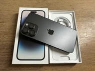 Apple iPhone 14 Pro Max 128g 尊爵黑 🔋99% 原盒 原廠保固至2024/2/19 功能全部正常 外觀完全無傷