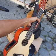 AUZ Gitar mini,gitar travel,gitar lele elektrik equalizer