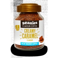 STOK_BARU_KOPI CARAMEL DECAF_DARI UK_Beanies Instant Coffee - Creamy Caramel Flavoured Decaf Coffee