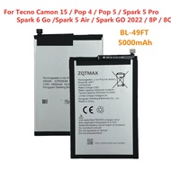 BL-49FT  Tecno Camon 15 / Pop 4 / Pop 5 / Spark 5 Pro / Spark 6 Go /Spark 5 Air / Spark GO 2022 / 8P