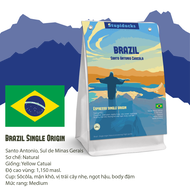 Cà Phê Arabica Espresso Brazil Santo Antonio Chocola - Stupiducks Specialty Coffee