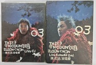 2 CD 首版陳奕迅演唱會03+2 dvd 首版 陳奕迅演唱會 03  2套共$400