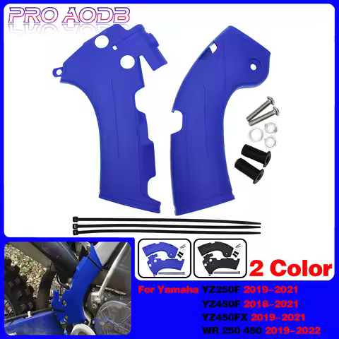 Motocross Accessories Frame Guards Covers Plastic Frame Protection For Yamaha YZ 250F 450F 450FX WR2