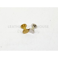 Brass Nuts 9mm 5 Pieces