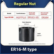 XJL High Precision ER Nut Chuck Nut A/M/UM Type ER8 ER11 ER16 ER20 ER25 ER32 ER40 CNC Tool Holder La