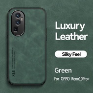 Jingsanc cho Oppo RENO 10 Pro Plus/RENO 10 Pro + 5g vỏ điện thoại da thuộc da cừu sang trọng với vỏ