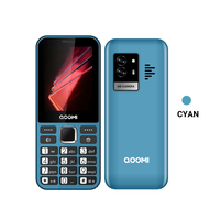 QOOMI SUPER 2 โทรศัพท์มือถือจอใหญ่ 2.8 นิ้ว 4G LTE รองรับ 2 ซิม แบตเตอรี่ 1800mAh มีโหมด FM/MP3/MP4 