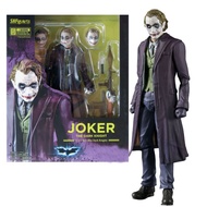 Batman Dark Knight SHF Joker Heath Ledger Joker Action Figure Figure Model Boxed Ornaments 4.27