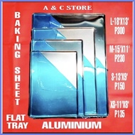 ♘ ♞ BAKING SHEET / FLAT TRAY ALUMINIUM