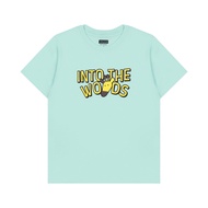 HIJAU M231 Kids Into The Woods Mint Green T-shirt 1058