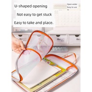 file zipper a4 a4 zipper bag Beg subjek beg zip pelajar Deli beg fail A4 beg mesh telus beg subjek b