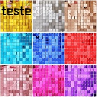 Sequin Panel Wall Decor, Birthday Decoration Glitter Square Sequin Backdrop, Baby Shower Wedding Pho