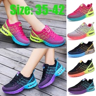 Women flying knitting shoes sports shoes shoes air cushion women's shoes running shoes 35-42