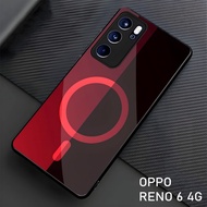 HP (M51) Latest Oppo Reno 6 4G Case - Oppo Reno 6 4G Glass Case - Fashion Casing Premiumhp - Protect