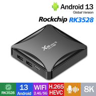 Vhsi X88มินิ RK3528 Quad-Core สมาร์ทบ็อกซ์13 8K 2.4G/5G WiFi เครื่องเล่นสตรีมมิ่งมีเดีย Youtube Netf