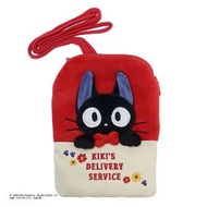 全新 日本直送 魔女宅急便 Kiki Delivery Services 黑貓吉吉 拉鏈小袋 手機袋 #996