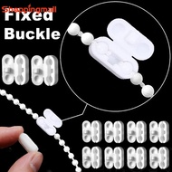 [Sunshine] High Quality Roman Curtain Beaded Chain Extension Clip/ Curtain Connection Extend Clamp/ White Plastic Roller Blinds Pull Cord Connector