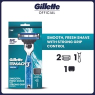 Gillette Mach3+ Razor and Cartridges (2 Counts)