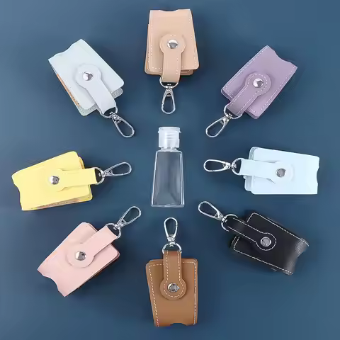 Flip Cap Refillable Containers Travel Bottle With Bottle Keychain Hand Sanitizer Bottle Refillable B