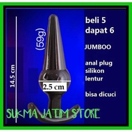 !! AMPUH !! D0DILDO JUMBO SILIKON ANAL BUTT PLUG ALAT BANTU TOYS PRIA