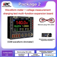 I2C C09 Wave Ammeter Multiple Digital Display Modes Charging Detection/Voltage Measurement Multimete