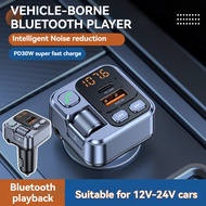 Car MP3 Player Car Kit Handsfree Music Bluetooth Wireless FM Radio Transmitter LCD Fast Charging Dua